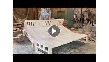 How To Build A Smart Chair Combination With Bed - Design Ideas Woodworking Project Smart Furnitur...